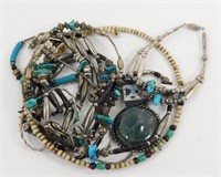 Vintage Turquoise Jewelry Lot