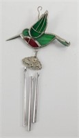 Stained Glass Bird Wind Chime