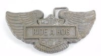 Harley Davidson Belt Buckle Ride a Hog