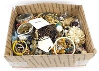 * 10 lbs or More of Vintage Costume Jewelry for