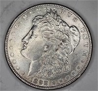 1898 AU Grade Morgan Silver Dollar