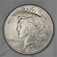 1924 Better Date Peace Silver Dollar