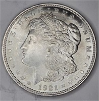 1921 Crisp Prooflike Morgan Dollar