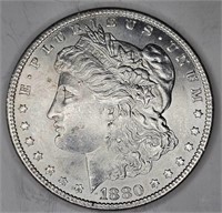 1880 P Prooflike Fields Morgan Dollar