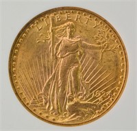 1924 $20 Gold Saint Gaudens Coin