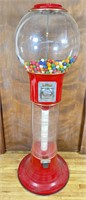Huge 57" Gum ball machine with gum balls