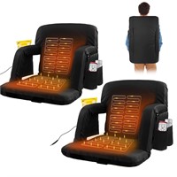 NAIZEA Heated Stadium Seat for Bleachers with Back