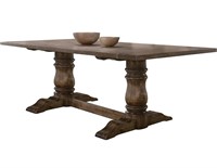 *Dining Table in Weathered Oak (Table Top Only)