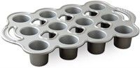 Nordic Ware Cast Aluminum Petite Popover Pan 1/4 C