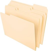 Pendaflex File Folders, Letter Size, 8-1/2" x 11"