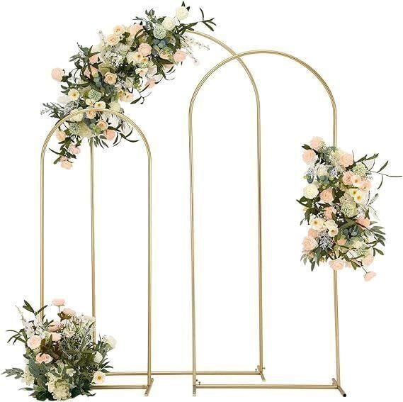 Metal Arch Backdrop Set: Wedding and other events