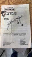 Craftsman universal miter saw work stand