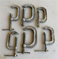 6 pc c- clamps