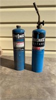 Propane torch and extra canister