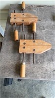 Set of 2 no.008 wood clamps