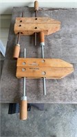 2- 10" wood clamps