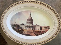 United States capital collectors platter