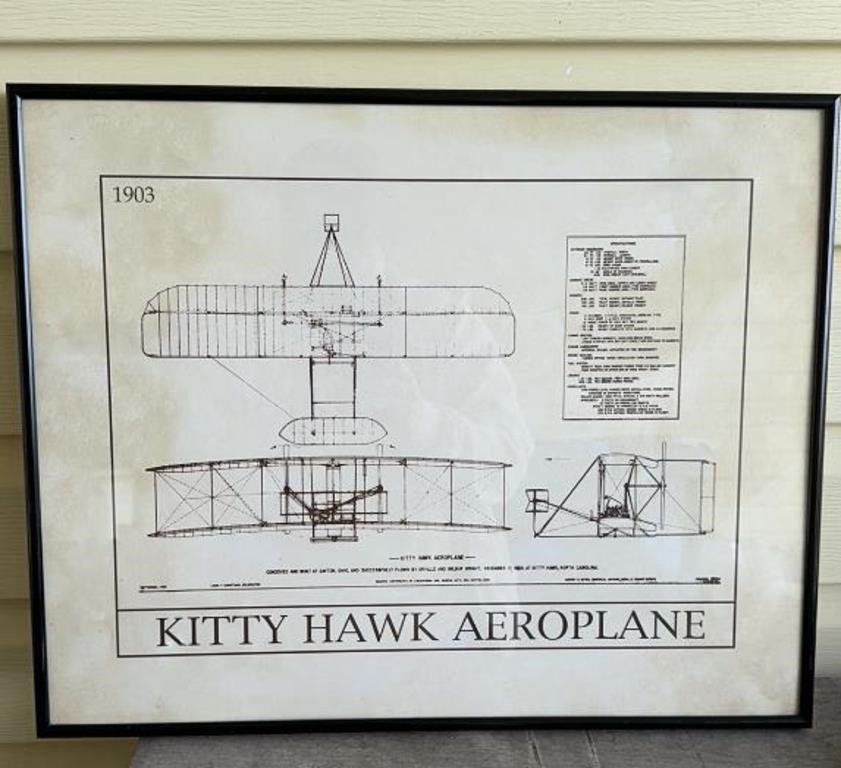 1903 Kitty Hawk Aeroplane picture