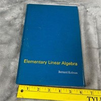 Elementary Linear Algebra Hardcover
