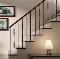 Nuvo Double Collar and Spoon Stair Baluster