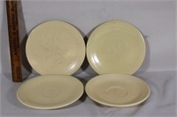 4 Fiestaware Saucers