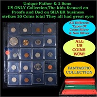 Unique Father & 2 Sons US ONLY Collection,The kids