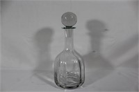 Vintage Glass Decanter and Stopper