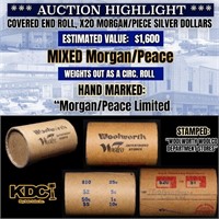 *EXCLUSIVE* x20 Mixed Covered End Roll! Marked "Mo