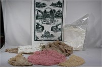 Vintage Doilies, and table runners