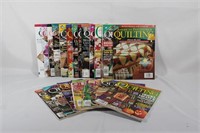 Lot of American Patchwork, and Quilting Magazines
