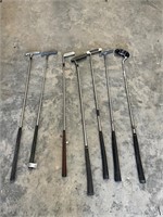 7- assorted putters