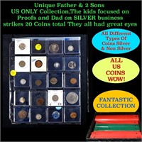 Unique Father & 2 Sons US ONLY Collection,The kids