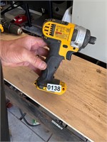 Dewalt DCf885 Impact Driver tested and works