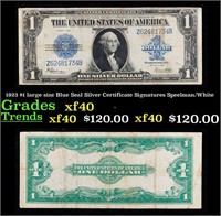 1923 Speelman/White $1 large size Blue Seal Silver