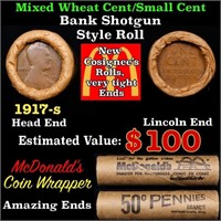 Lincoln Wheat Cent 1c Mixed Roll Orig Brandt McDon