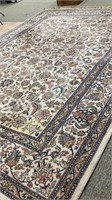 Karastan carpet, 8.8 x 12, minor staining, Tabriz