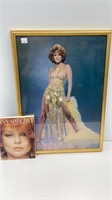 Collectible ANN MARGARET framed photo poster