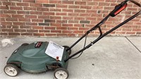 Black and Decker 18” Mulching mower with manual,