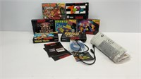 (7) vintage games for Nintendo and Super Nintendo