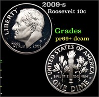 Proof 2009-s Roosevelt Dime 10c Grades GEM++ Proof