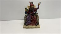 Vintage wizard figurine 9.5x6.5’’