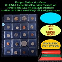 Unique Father & 2 Sons US ONLY Collection,The kids