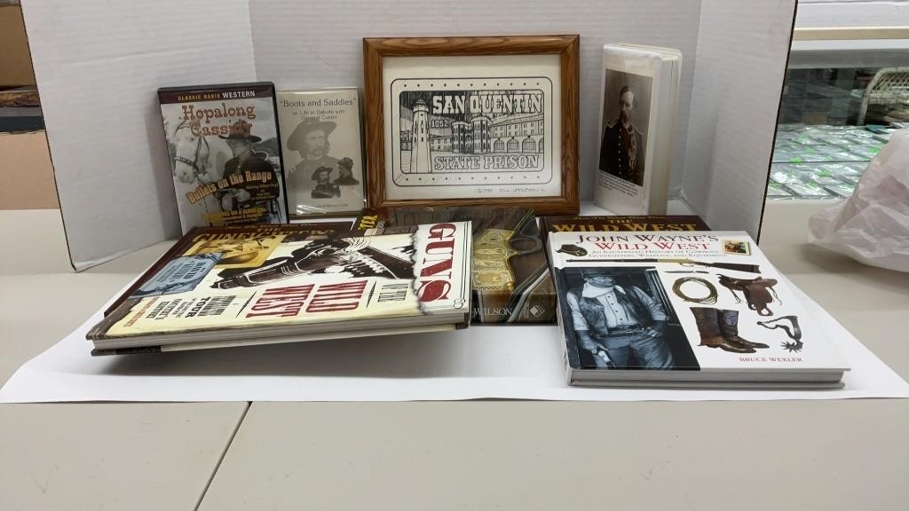 San Quentin photo: audio books on CD and VHS, The