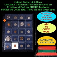 Unique Father & 2 Sons US ONLY Collection,The kids