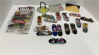 Lot of fingerboard tech decks and accessories