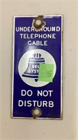 Underground cables Bell System Do Not Disturb