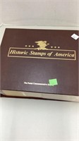 Historic Stamps of America binder, late 1980’s,