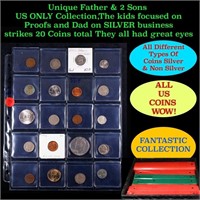 Unique Father & 2 Sons US ONLY Collection,The kids