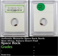 Authentic Meteorite Space Rock North West Africa,