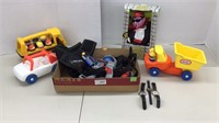 Toy lot: kids watches, Little Tikes vehicles and